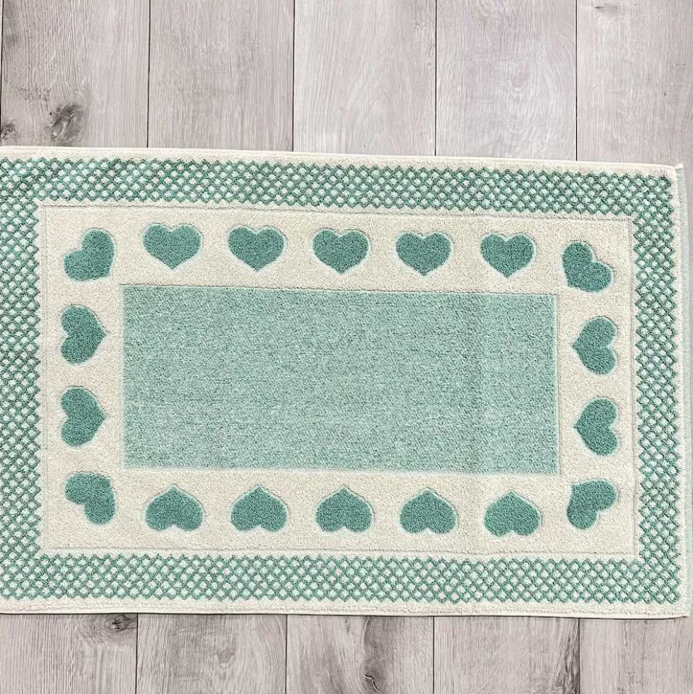 Tappeto Love Verde 60 x 90