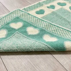 Tappeto Love Verde 60 x 90