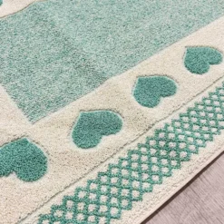 Tappeto Love Verde 60 x 90