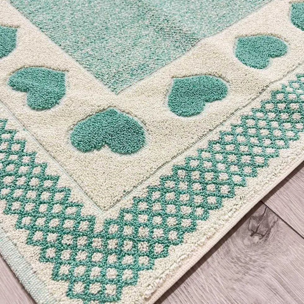 Tappeto Love Verde 60 x 120