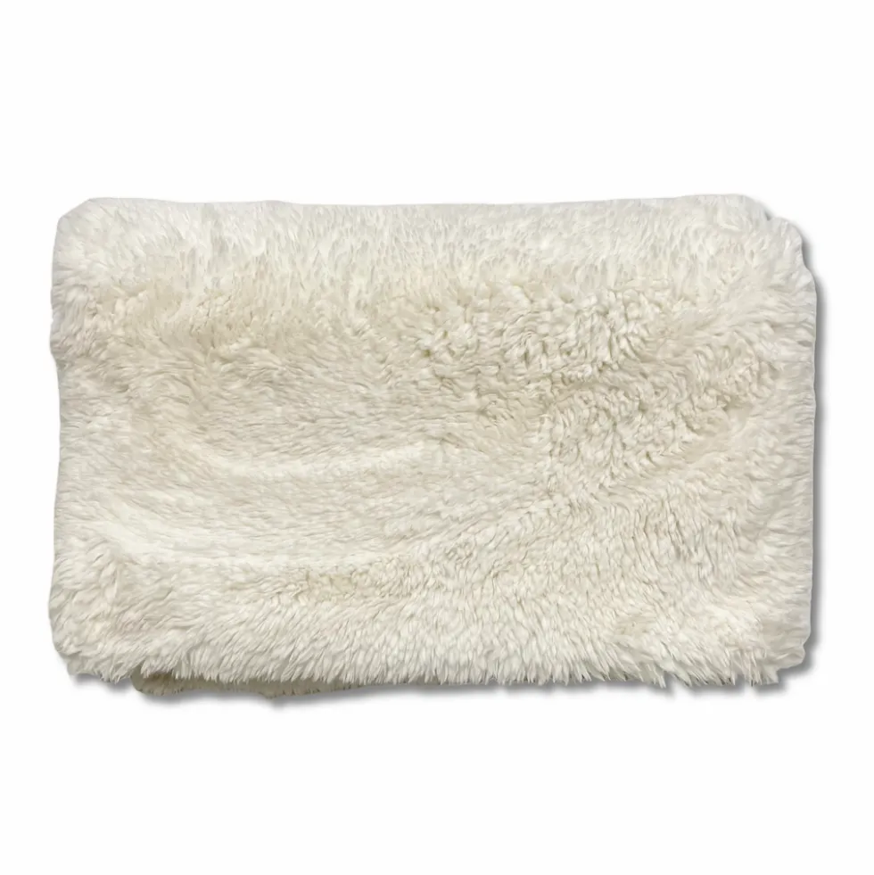 Tappeto pelliccia ecologica Caponord 140 x 180 Avorio