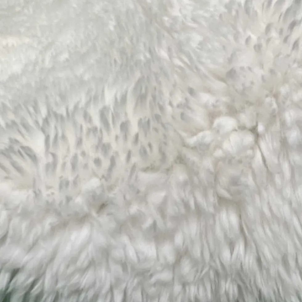 Tappeto pelliccia ecologica Caponord 140 x 180 Avorio
