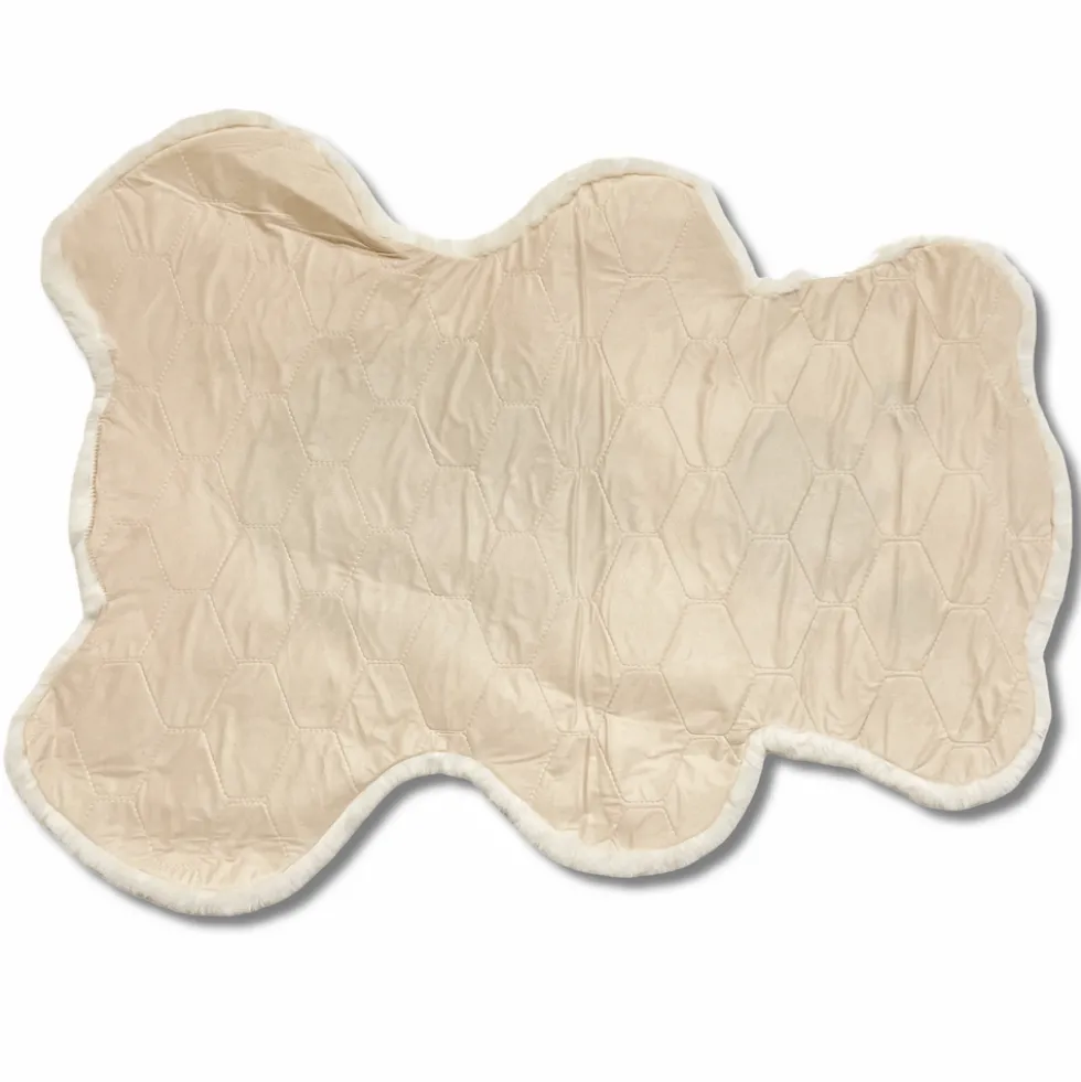 Tappeto pelliccia ecologica Orsetto Avorio 90 x 120