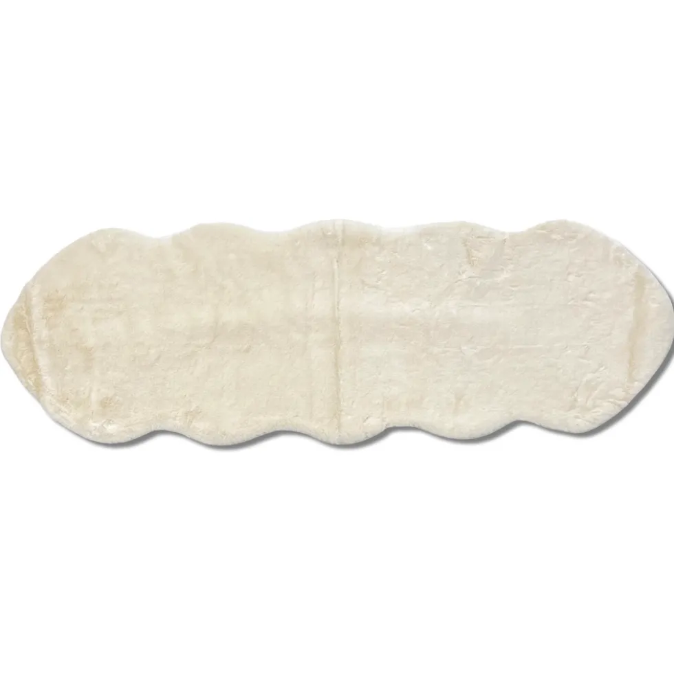 Tappeto pelliccia ecologica Orsetto 60 X 180 Avorio