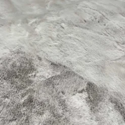 Tappeto pelliccia ecologica Micetto grigio