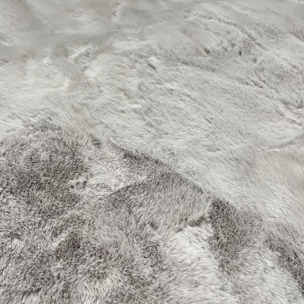 Tappeto pelliccia ecologica Micetto grigio