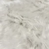 Tappeto pelliccia ecologica Stoccolma bianco 60 X 90