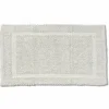 Tappeto pop corn in rilievo bianco 50 x 80