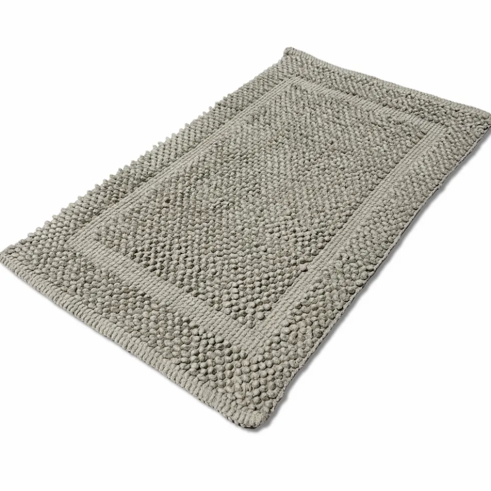 Tappeto pop corn in rilievo tortora 50 x 120