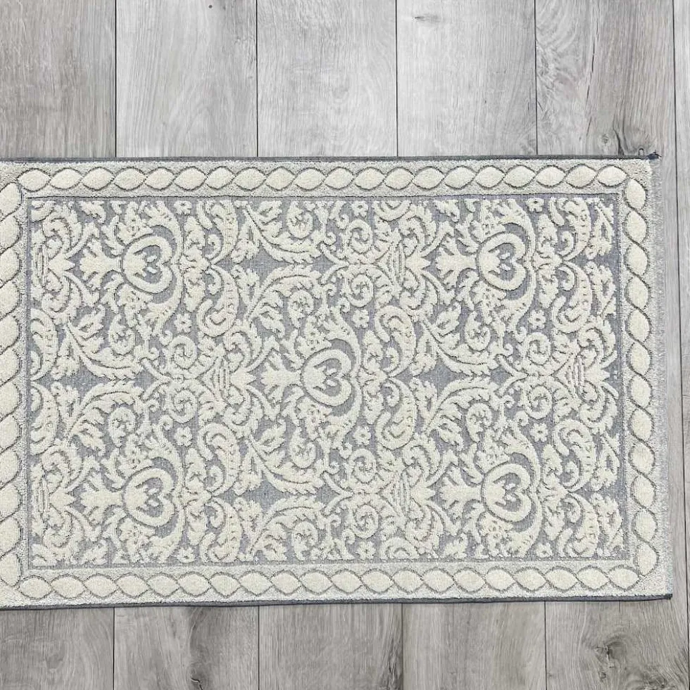 Tappeto Rebecca blu 60 x 90