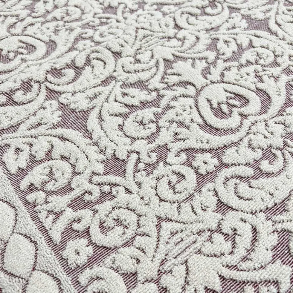 Tappeto Rebecca bordeaux 60 x 120