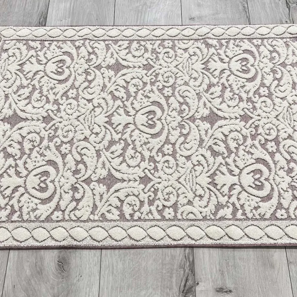 Tappeto Rebecca bordeaux 60 x 120