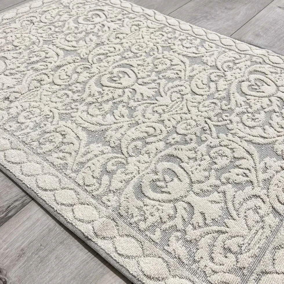 Tappeto Rebecca grigio 60 x 180