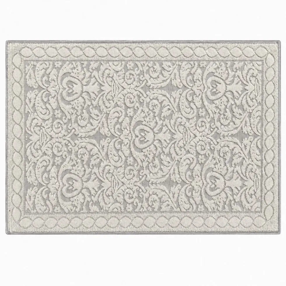 Tappeto Rebecca Grigio 60 x 90