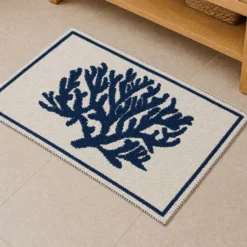Tappeto "sardo" Shan Blu 50 x 80