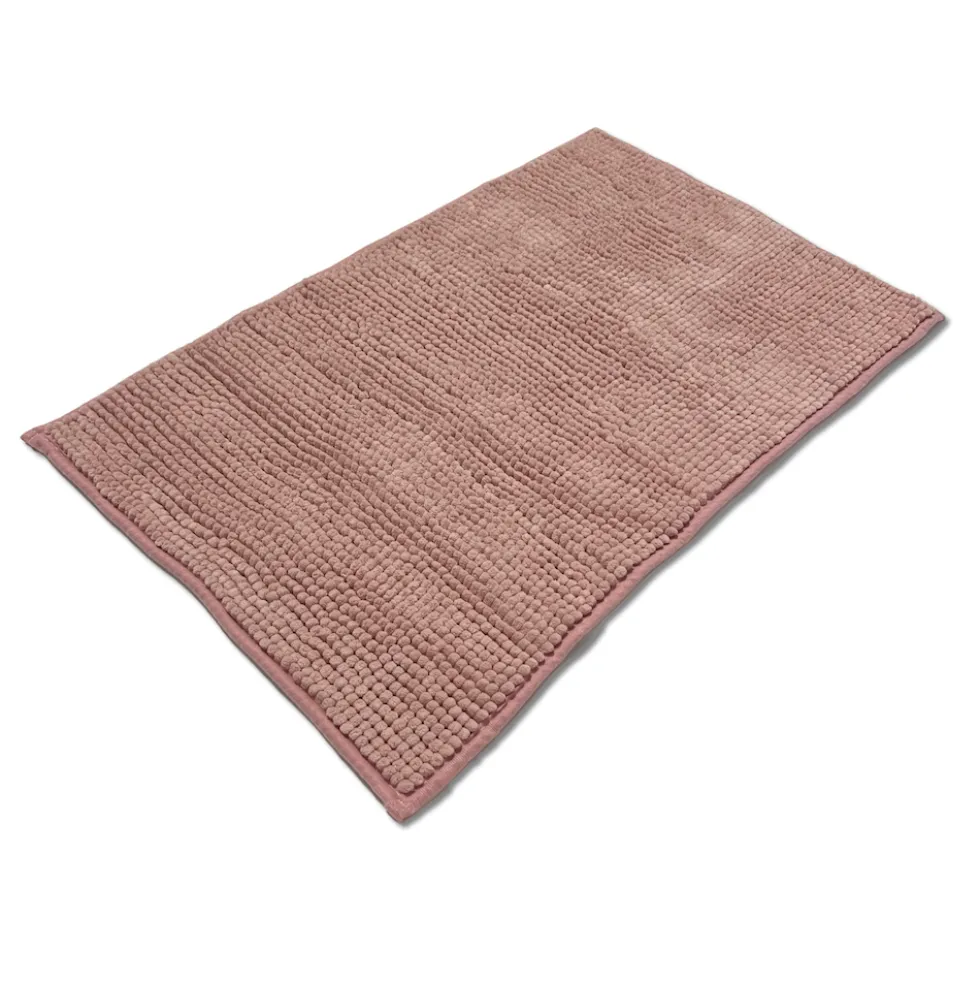 Tappeto scendidoccia antiscivolo Soffy Rosa 60 x 40