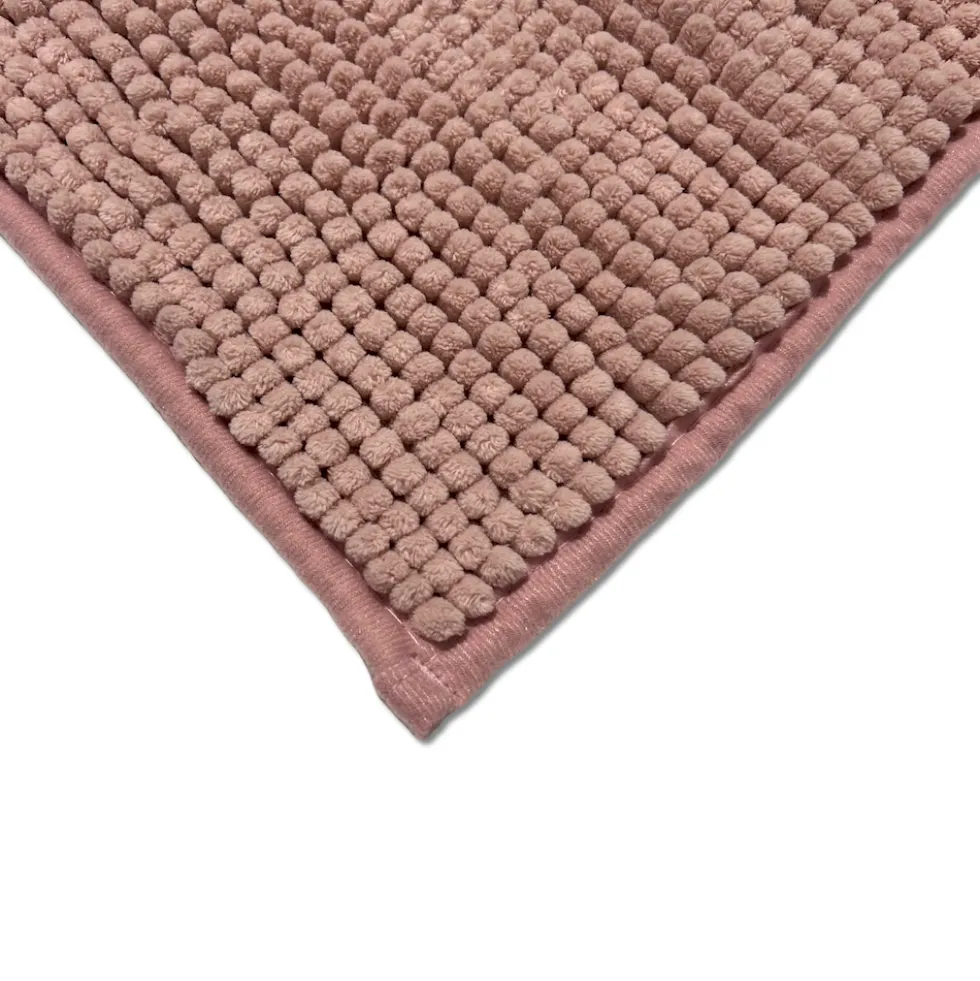 Tappeto scendidoccia antiscivolo Soffy Rosa 60 x 40
