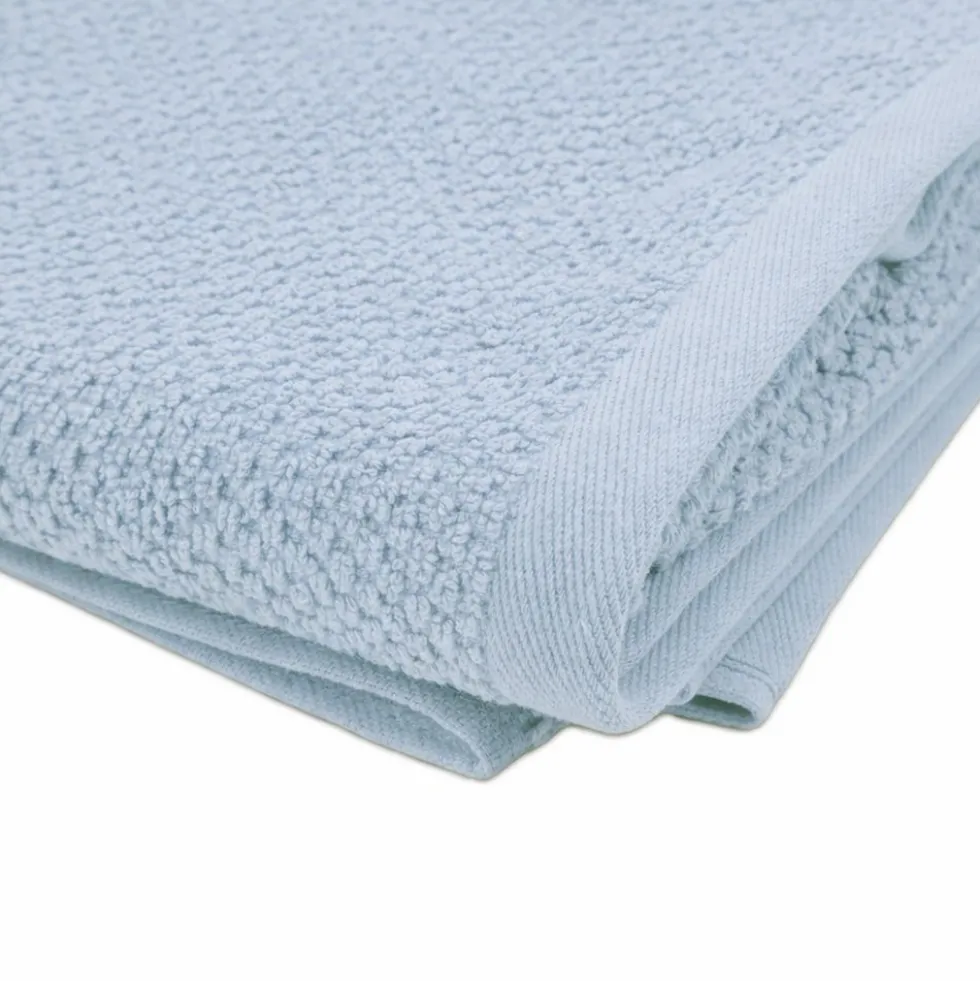 Telo bagno chicco di riso Azzurro Cielo