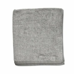 Telo bagno 530 gr Aurora melange grigio