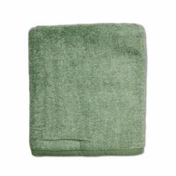 Telo bagno 530 gr Aurora melange verde