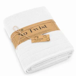 Telo bagno No Twist Bianco