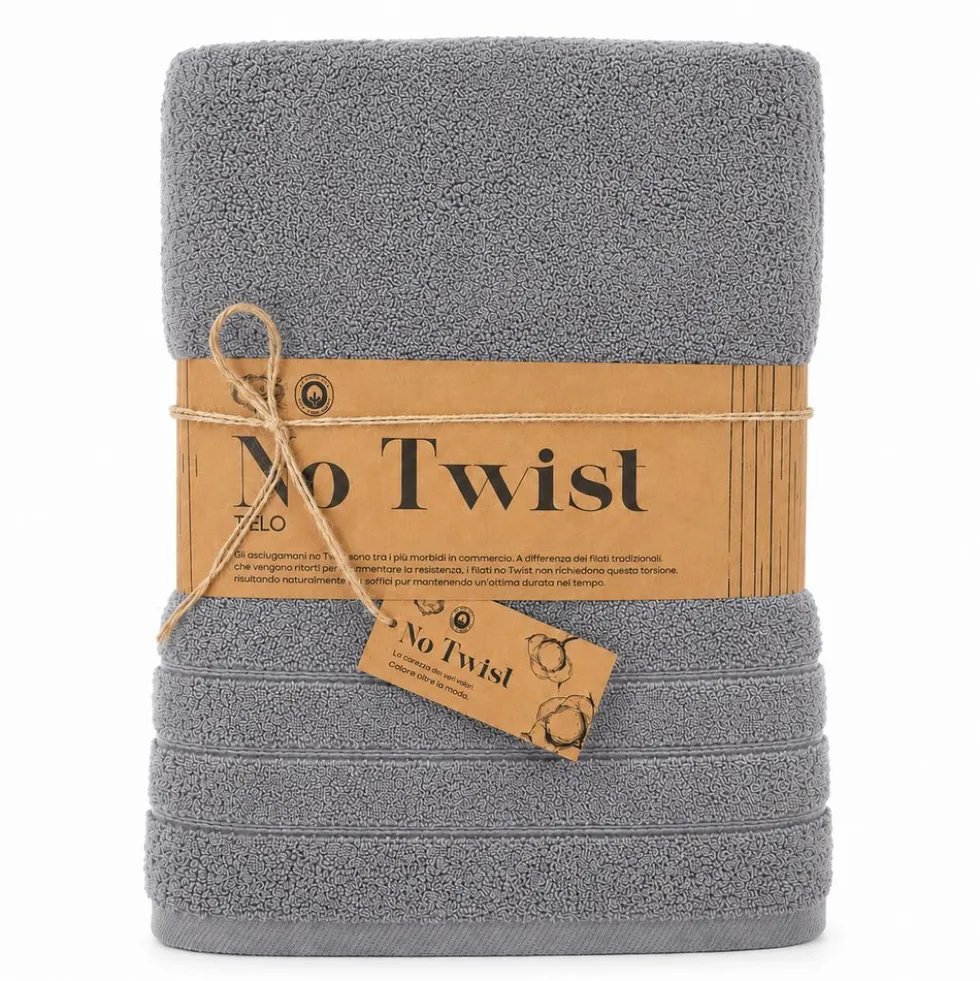 Telo bagno No Twist Fumo
