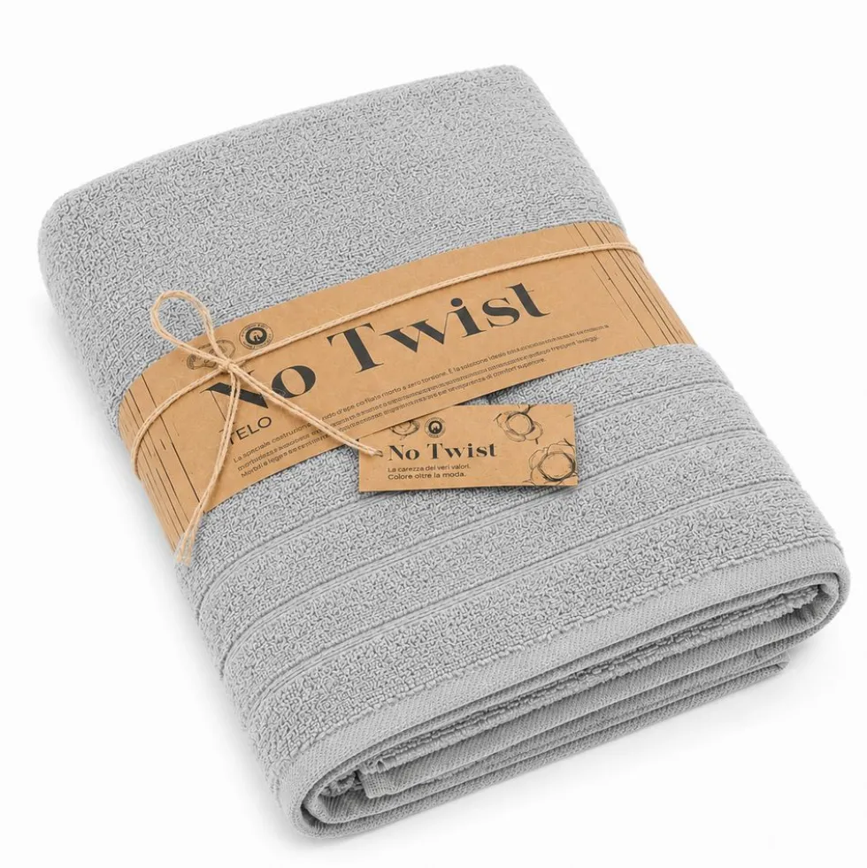 Telo bagno No Twist Grigio
