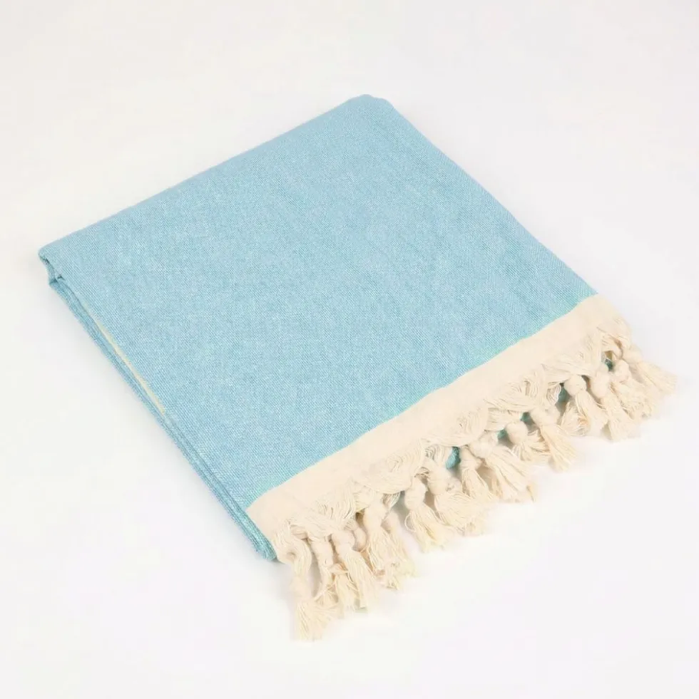 Telo Mare Fouta Jacquard Coral Tiffany 90x170