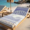 Telo Mare Fouta Jacquard Maddy Blu 90x170