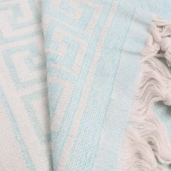 Telo Mare Fouta Jacquard Poseidon Tiffany 90x170