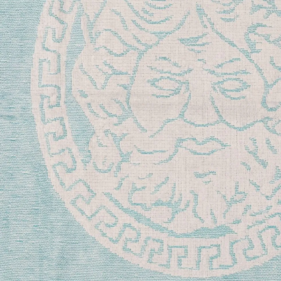 Telo Mare Fouta Jacquard Poseidon Tiffany 90x170