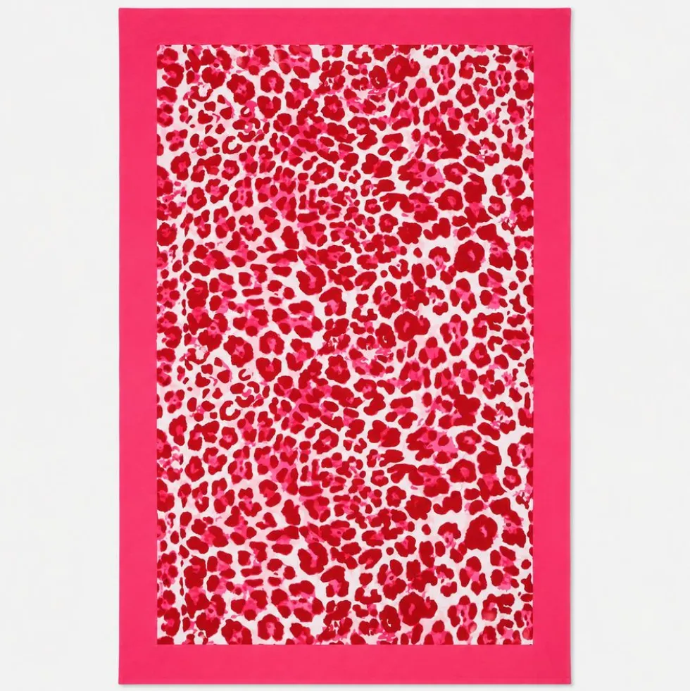 Telo Mare in Microfibra Maui Pink Animalier 100 x 180 DIS. 24