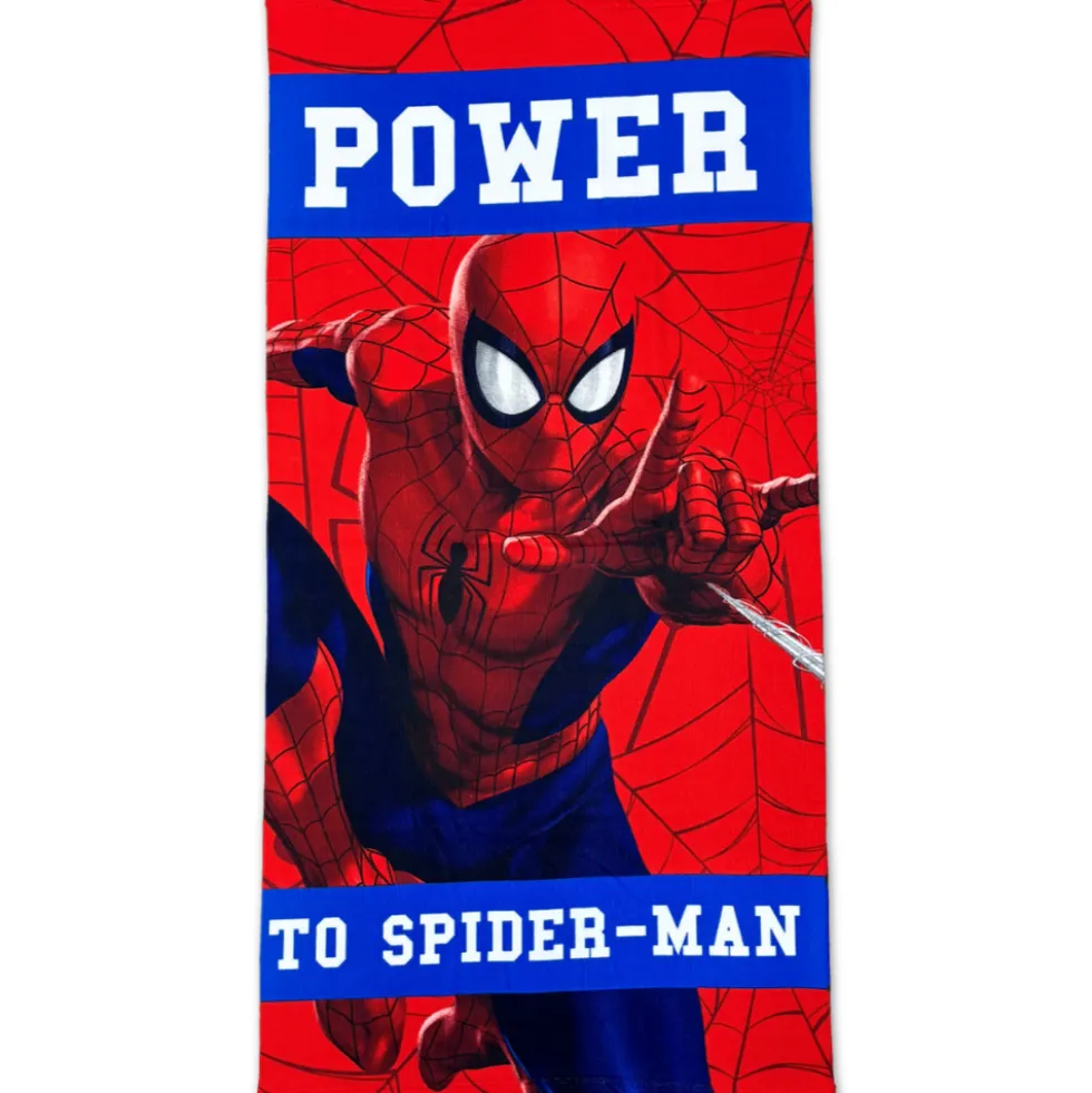 Telo Mare Microfibra Marvel Spider-Man Power 70 x 140