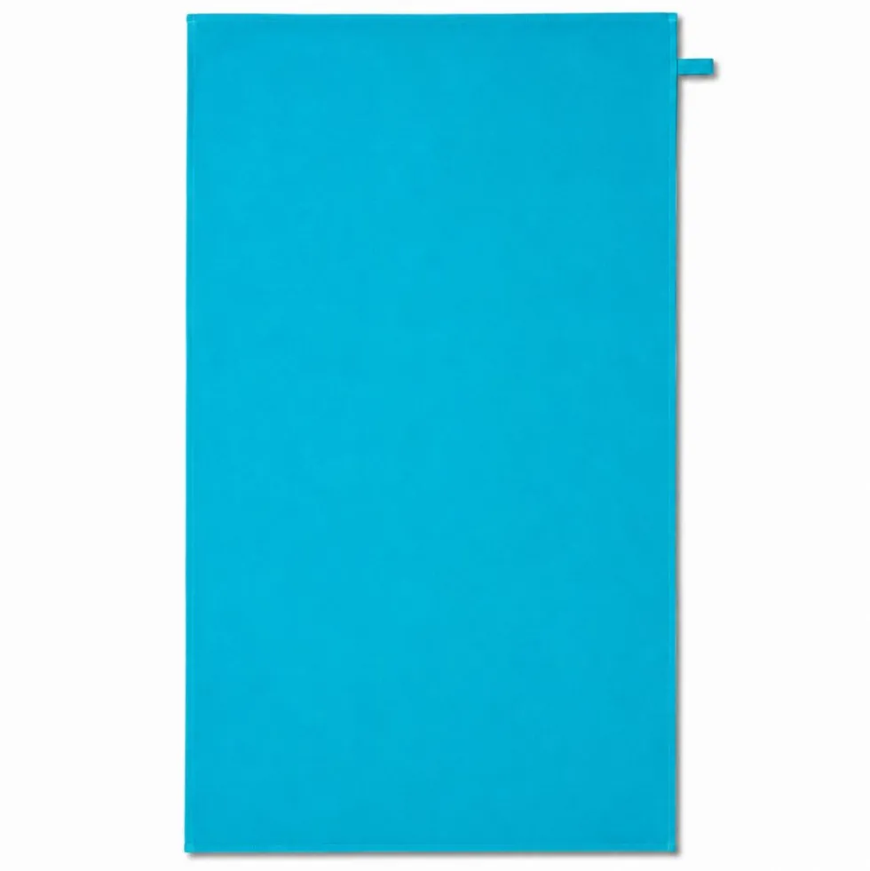 Telo Mare Pareo Microfibra Azzurro 90 x 170