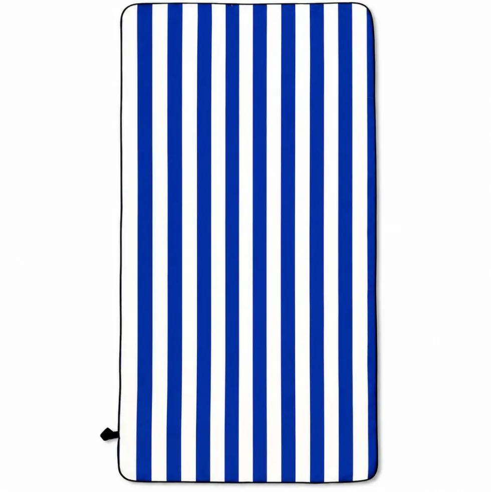 Telo Mare Pareo microfibra Monterey Riga Blu 90 x 170