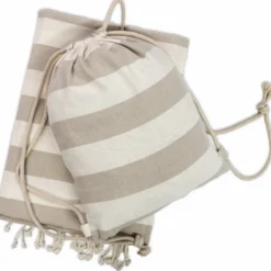 Telo Mare + Sacca Fouta Versilia Beige