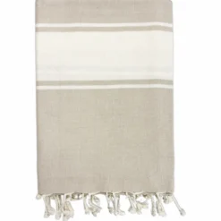 Telo Mare + Sacca Fouta Versilia Beige