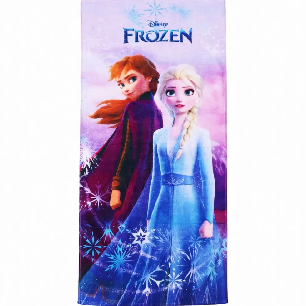 Telo Mare Spugna Disney FROZEN Elsa & Anna 70 x 140