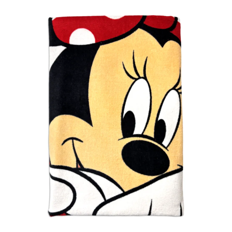 Telo Mare Spugna Disney Minnie 70 x 140