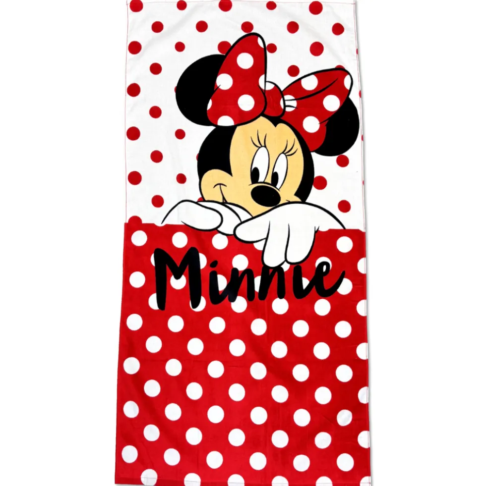 Telo Mare Spugna Disney Minnie 70 x 140