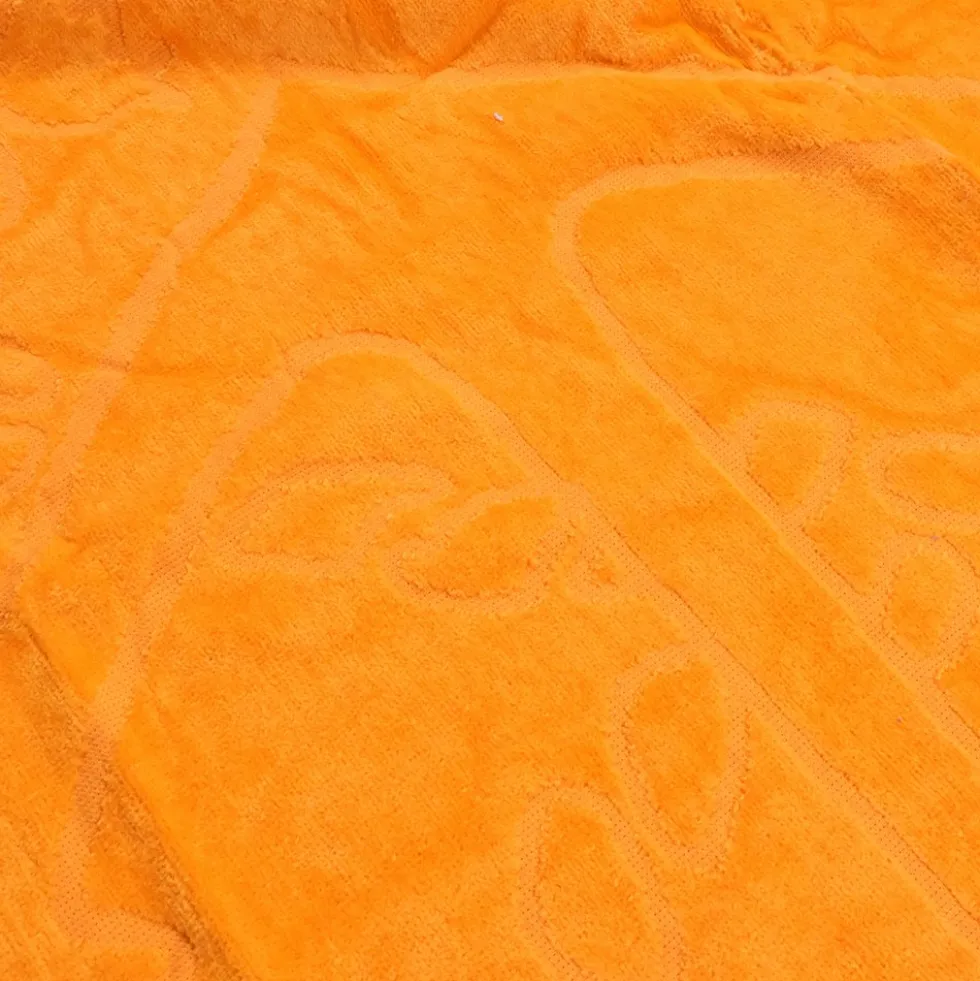 Telo mare Spugna Jacquard Urgada Ancora Arancio 90x160