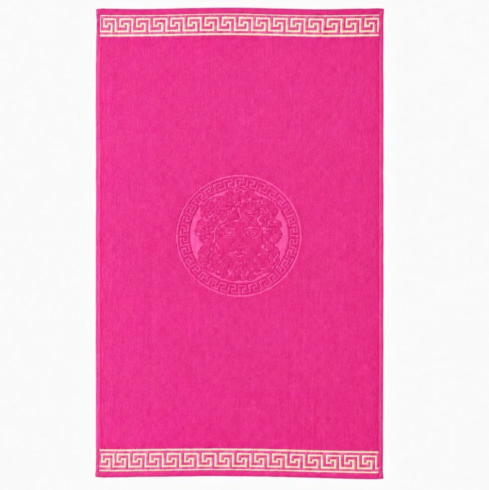 Telo Mare Spugna Velour New Cameo Fucsia 90x165