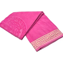 Telo Mare Spugna Velour New Cameo Fucsia 90x165