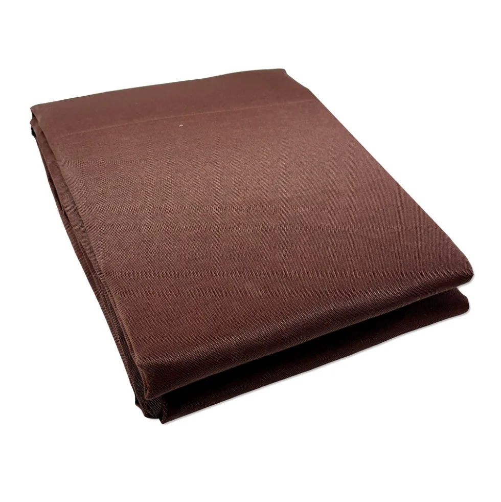 Tenda da sole anelli laterali idrorepellente canarie marrone 145 x 300