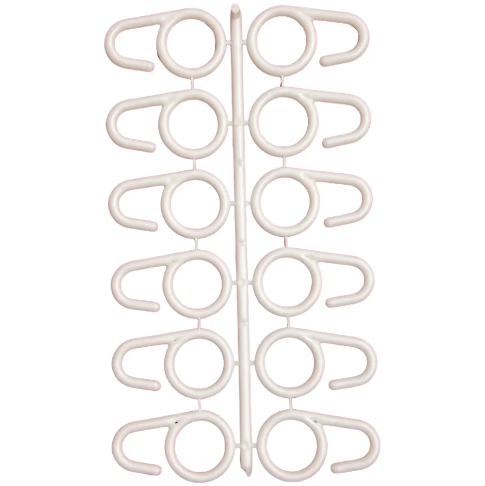 Tenda da sole anelli laterali idrorepellente caraibi Grigio 200 x 350