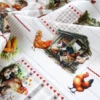 Tovaglia antimacchia Galline 150 x 150