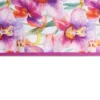 Tovaglia Antimacchia Hydro Flowers Disegno 3 Orchidee gialle rosa 140 x 140