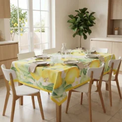 Tovaglia antimacchia Kiki Classic Limoni 140x180