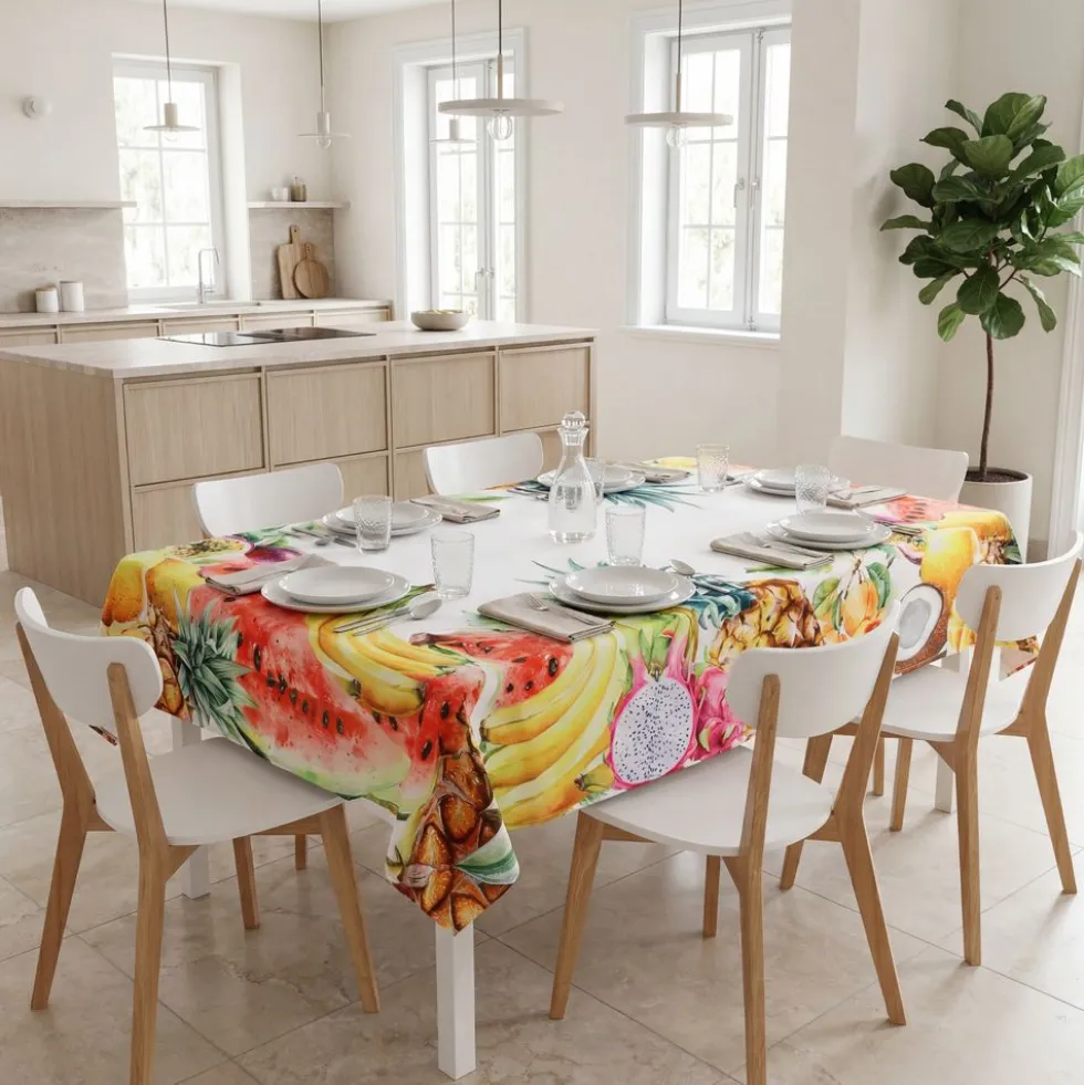 Tovaglia antimacchia Kiki Classic Frutta 140x240