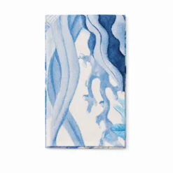 Tovaglia antimacchia Kiki Mare Stelle Conchiglie Alghe Azzurre 140x180